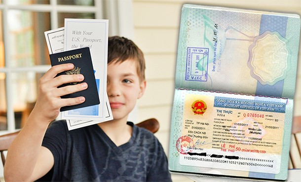 thủ tục làm passport cho trẻ em