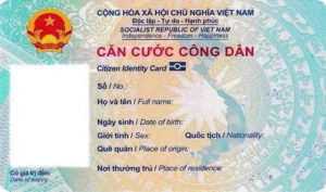 Thủ tục làm thẻ căn cước công dân gắn chip