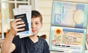 thủ tục làm hộ chiếu cho trẻ em dưới 14 tuổi