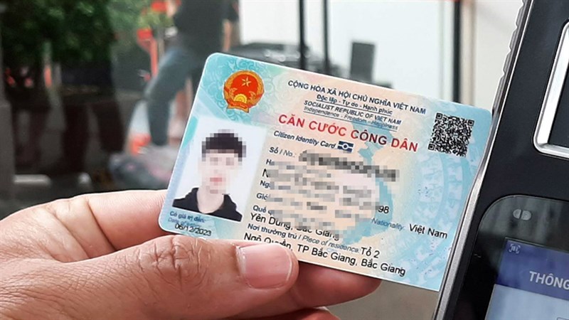 căn cước công dân gắn chip