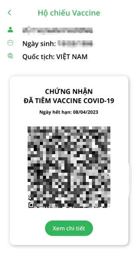 Hộ chiếu vaccine của Việt Nam được công nhận tại 81 quốc gia