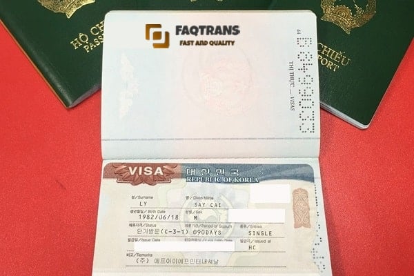 Các Loại Visa Hàn Quốc Và Đăng Ký Tư Vấn Xin Visa Hàn Quốc