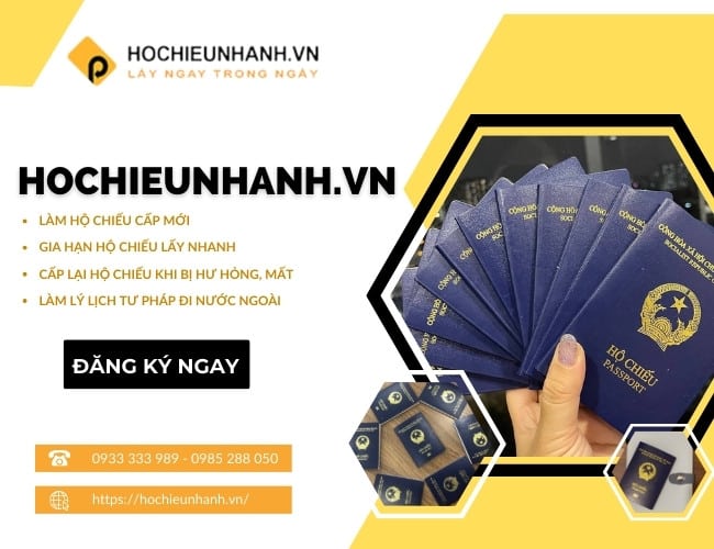 Làm hộ chiếu ở Vinh – Làm Passport tại Nghệ An