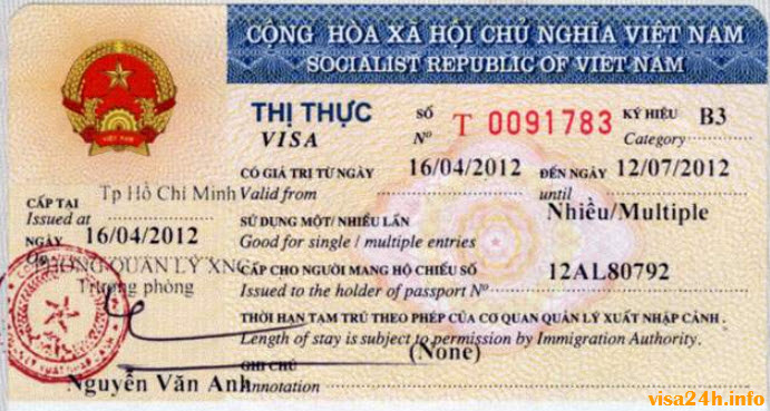 Phân Loại Visa Theo Mục Đích Nhập Cảnh