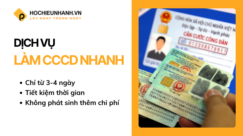 dịch vụ làm căn cước công dân tại hà nội và các tỉnh