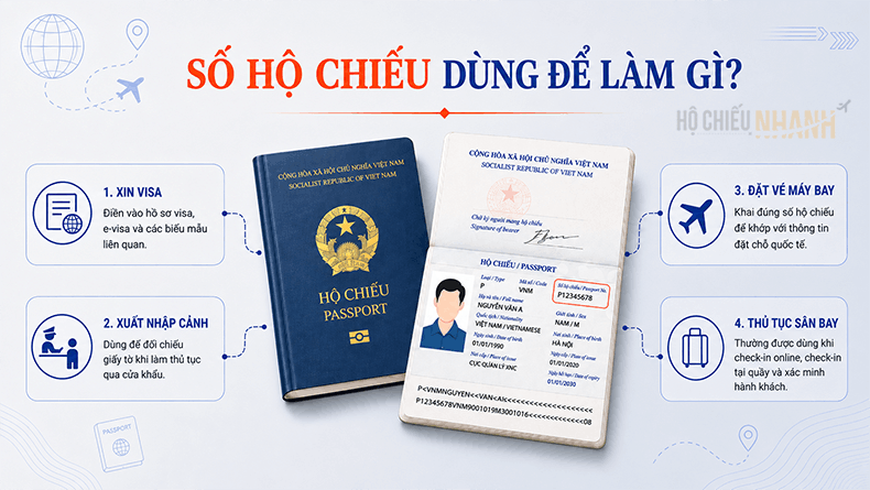 số hộ chiếu dùng để làm gì