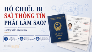 hộ chiếu bị sai thông tin phải làm sao