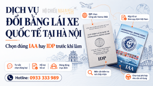 Dịch Vụ Đổi Bằng Lái Quốc Tế Hà Nội