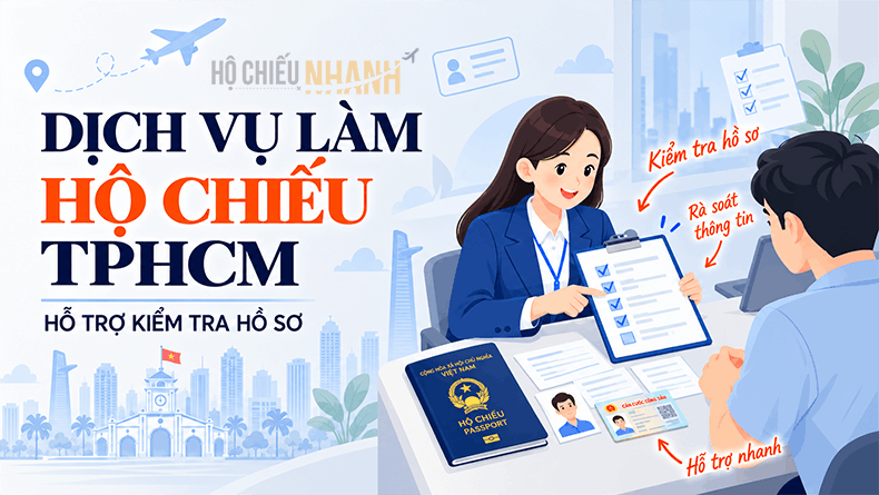dịch vụ làm hộ chiếu TPHCM hỗ trợ kiểm tra hồ sơ